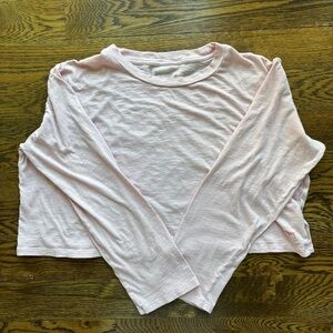 PINK Victoria's Secret Light Pink Long Sleeve Top